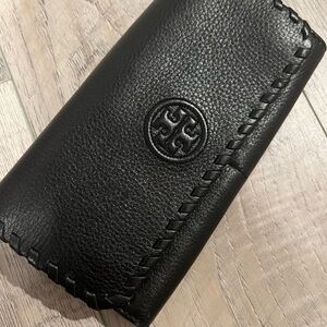 Tory Burch Black Leather Wallet